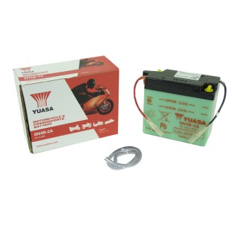 Yuasa Battery 6N4B-2A for YAMAHA DT nd Lead-Acid Batteries YUASA