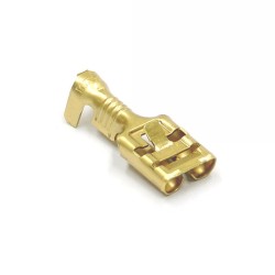 Scatola 100PZ Faston C/Dentinofemmina 6,3mm