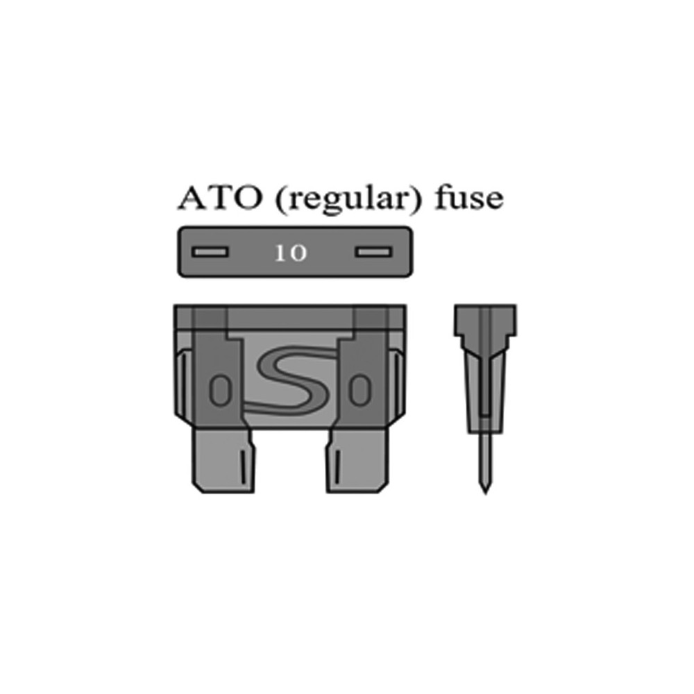 Box 100PZ Blade FUSE7,5A Brown -