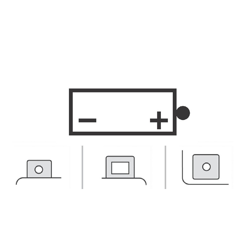 Okyami Battery YB16CL-Bw/Acid Lead-Acid Batteries OKYAMI