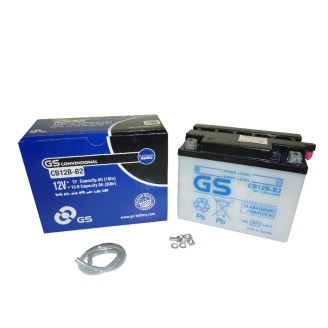 Batteria Gs YB12B-B2 per SUZUKI GSX 250 02-05 e altri modelli Batterie al Piombo GS