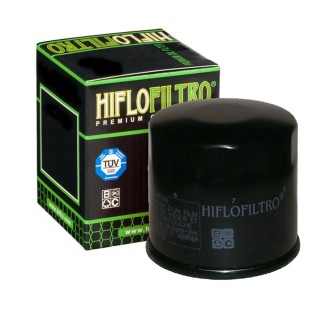 Filtros de Aceite | El filtro de aceite retiene las impurezas que se forman en el aceite del motor durante su funcionamiento, protegiendo cojinetes, casquillos y piezas móviles del desgaste. Debe sustituirse en cada cambio de aceite para mantener una lubricación eficaz y alargar la vida del motor.Aquí encuentras filtros de aceite HIFLO FILTRO, Champion, MAHLE, UFI y Nypso para motos de carretera, naked, scooters y customs de distintas cilindradas. La elección correcta se hace según el modelo y año de la moto, o comparando el código original con el indicado en la ficha del producto.