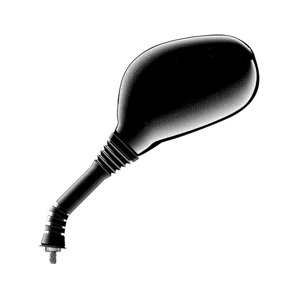 Mirror Honda Pantheon 2T RIGHT125/150 Ii Series for HONDA FES Pantheon 125/150 2T 98-02 Rearview Mirrors OKYAMI