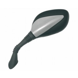 Mirror Left Kymco People 250S2006 Grey Plate for KYMCO People 250 S 06-06 Rearview Mirrors OKYAMI