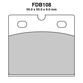 Ferodo Brake Pads FDB108P - FDB108P