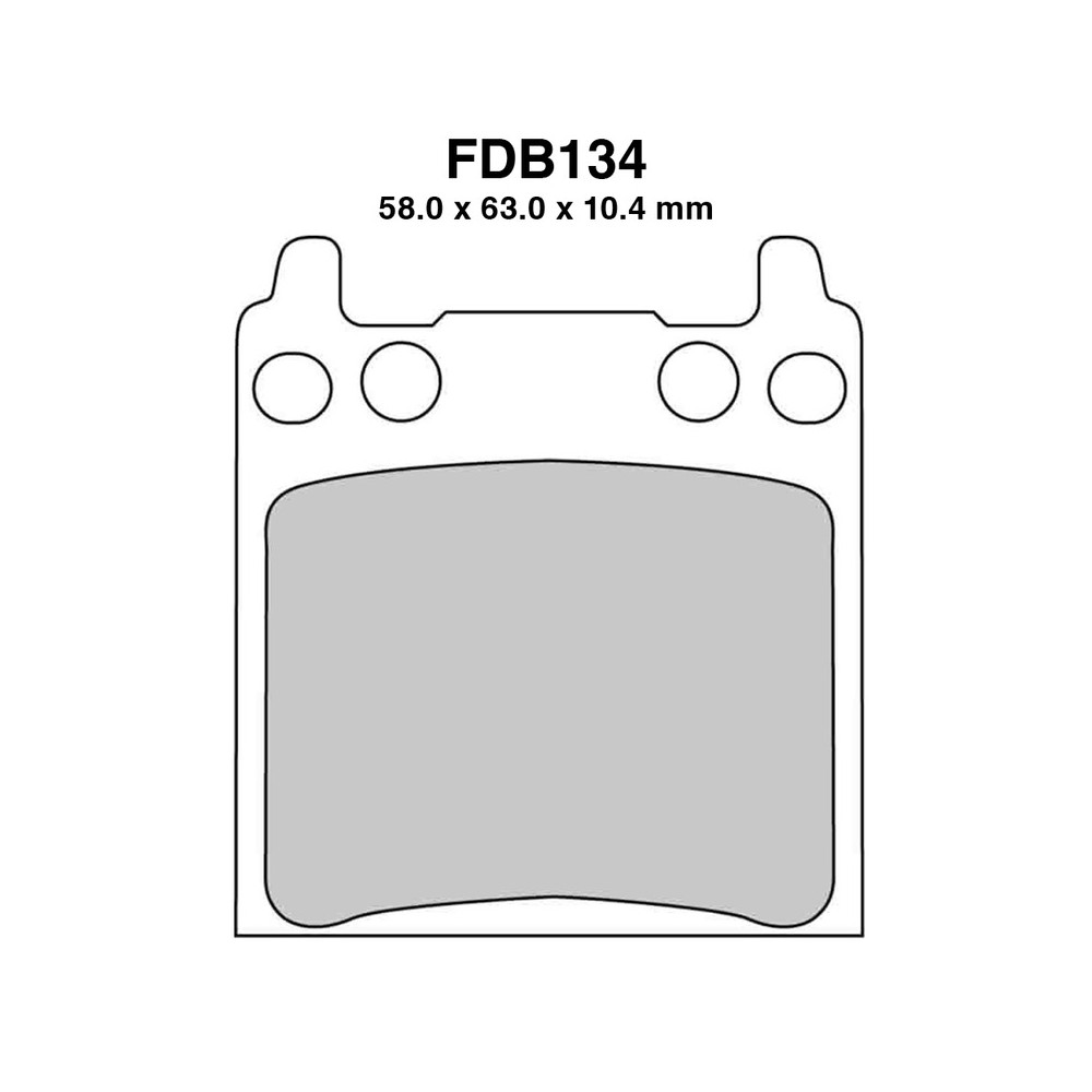 Ferodo Brake Pads FDB134P - FDB134P