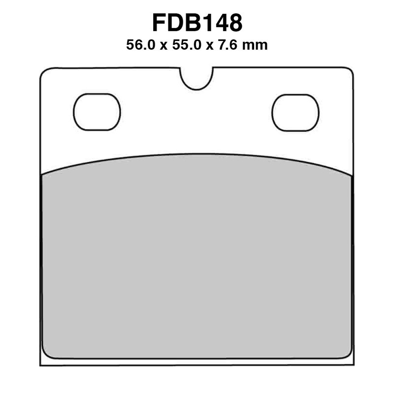 Ferodo Brake Pads FDB148P for DUCATI Desmo 350 77 and other model Brake Pads Ferodo