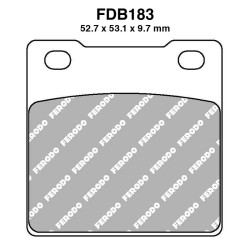 Ferodo Brake Pads FDB183P for HONDA : CB Hawk 400 78-78 CB RS 250 81-84 CB KZ 750 80-80 CM T 250 81-81 CB Z 650 79-81 CB T 250 78-82 CB N 450 85-85 CB N 250 78-82 CB B 650 79-81 Brake Pads Ferodo
