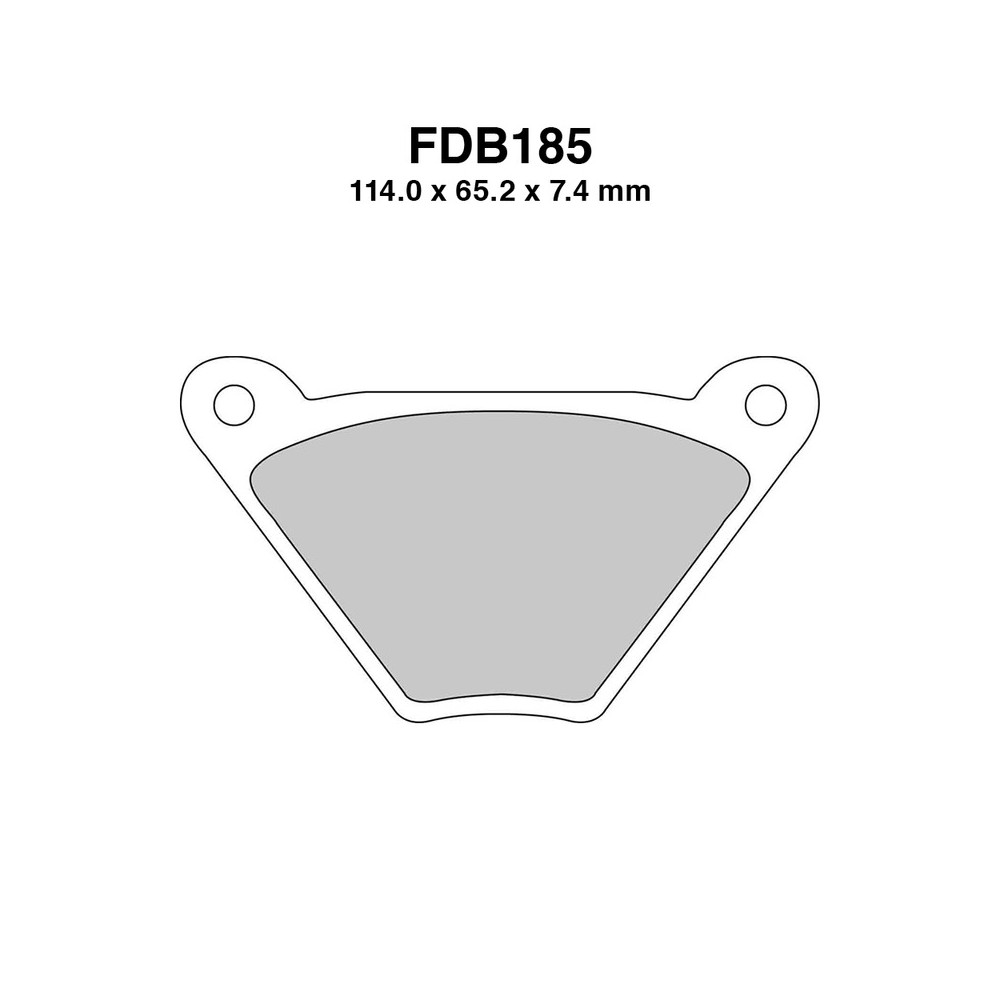 Ferodo Brake Pads FDB185P - FDB185P