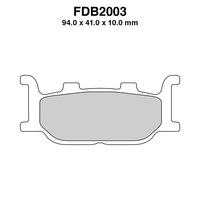 Ferodo Brake Pads FDB2003SM for KTM SX 450/525 05-06 and other model Brake Pads Ferodo
