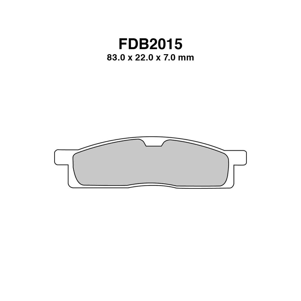 Ferodo Brake Pads FDB2015SG - FDB2015SG