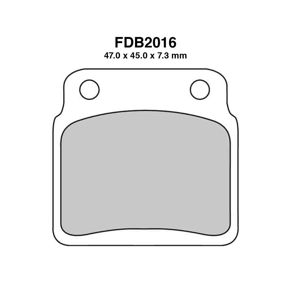 Ferodo Brake Pads FDB2016SG - FDB2016SG