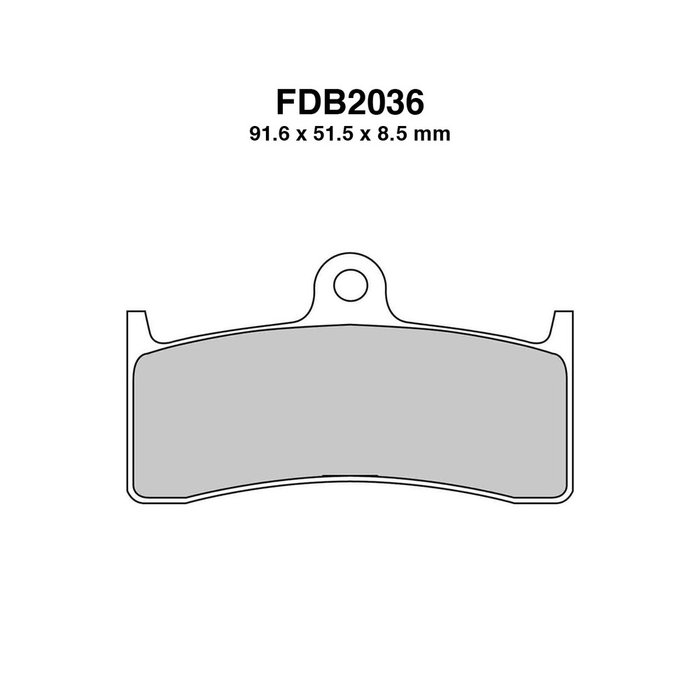 Ferodo Brake Pads FDB2036ST - FDB2036ST
