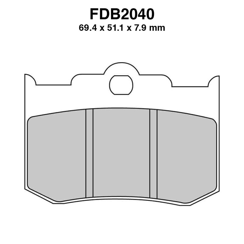 Pastiglie Ferodo FDB2040P per INDIAN : Road Master 0 02-08 Road Master 0 02-08 Scout 0 02-08 Scout 0 02-08 Scout 0 02-08 Scout 0 02-08 Chief 0 02-08 Chief 0 02-08 Bremsbeläge Ferodo