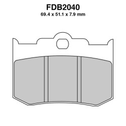 Pastiglie Ferodo FDB2040P per INDIAN : Road Master 0 02-08 Road Master 0 02-08 Scout 0 02-08 Scout 0 02-08 Scout 0 02-08 Scout 0 02-08 Chief 0 02-08 Chief 0 02-08 Bremsbeläge Ferodo