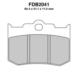 Ferodo Brake Pads FDB2041P - FDB2041P