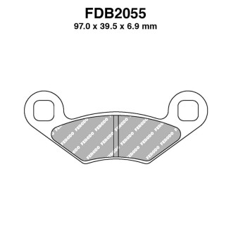 Ferodo Brake Pads FDB2055SG - FDB2055SG