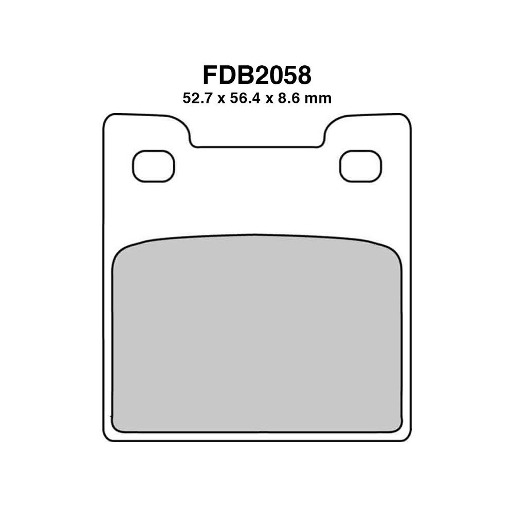 Ferodo Brake Pads FDB2058P - FDB2058P