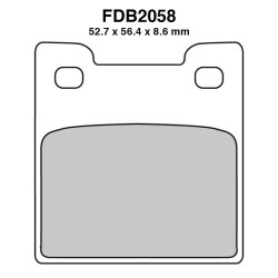 Ferodo Brake Pads FDB2058P for SUZUKI : RF RR 900 94-95 Brake Pads Ferodo