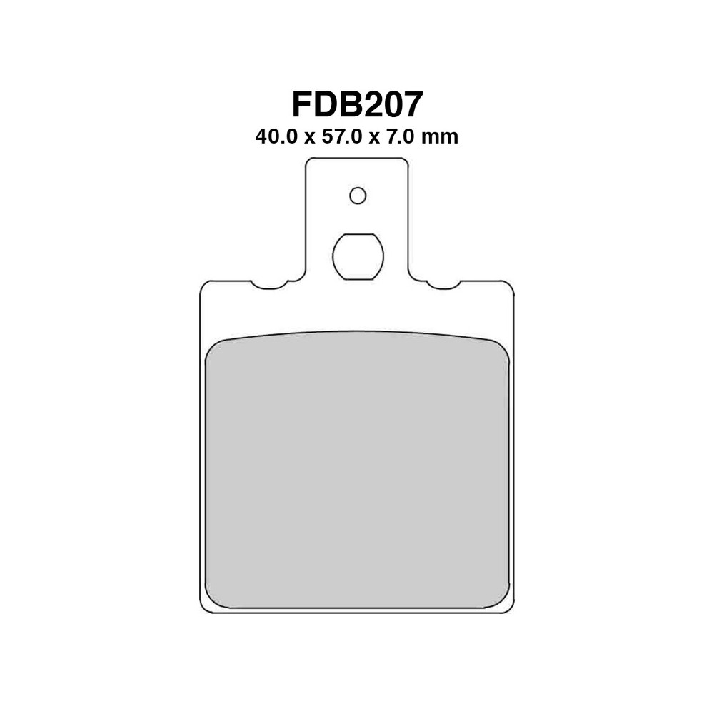 Ferodo Brake Pads FDB207ST - FDB207ST