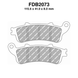 Pastiglie Ferodo FDB2073ST per HONDA Pantheon 125/150 98-99 e altri modelli Bremsbeläge Ferodo