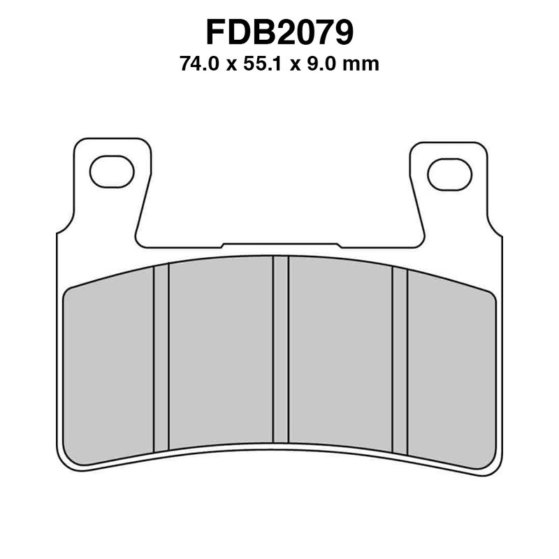 Ferodo Brake Pads FDB2079EF for HONDA CBR900RR Fireblade 00-03 and other model Brake Pads Ferodo