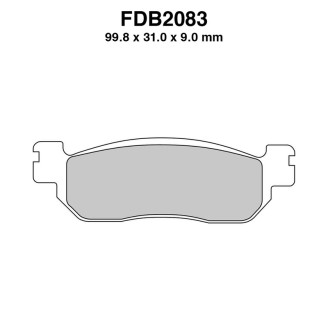 Ferodo Brake Pads FDB2083ST - FDB2083ST