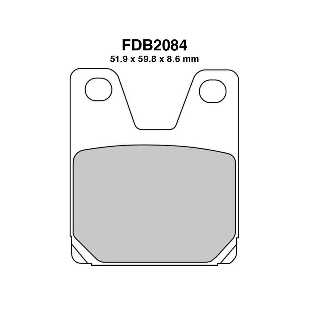 Ferodo Brake Pads FDB2084ST - FDB2084ST