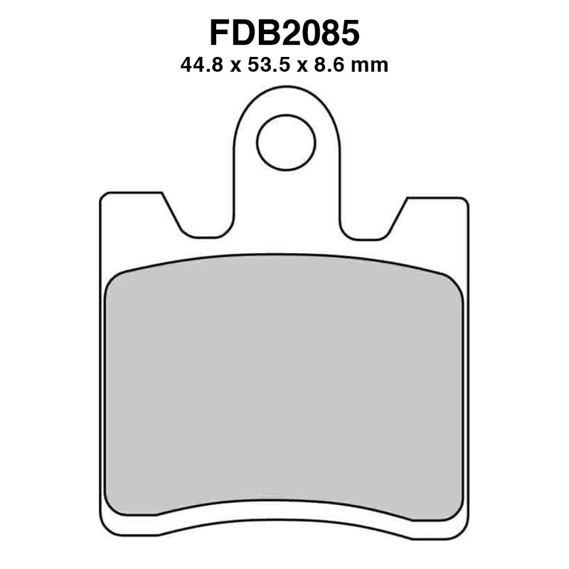 Ferodo Brake Pads FDB2085P4PZ X Pack for SUZUKI AN Burgman 250 96-06 and other model Brake Pads Ferodo