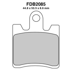 Pastiglie Ferodo FDB2085P -4PZ X Conf. per SUZUKI AN Burgman 250 96-06 e altri modelli Pastillas de freno Ferodo