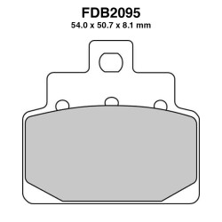 Ferodo Brake Pads FDB2095EF - FDB2095EF