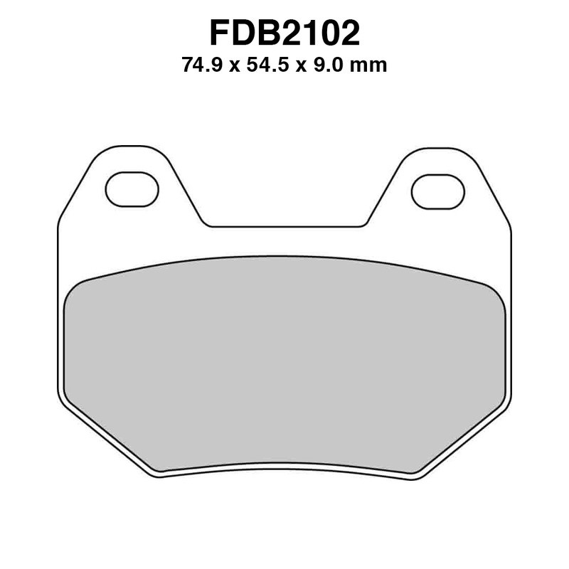 Pastiglie Ferodo FDB2102P per BMW : R1200CL 00 03-03 K1200LT 00 99-01 K1200LT 00 03-08 K1200LT 00 01-03 Pastillas de freno Ferodo
