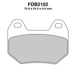 Pastiglie Ferodo FDB2102P per BMW : R1200CL 00 03-03 K1200LT 00 99-01 K1200LT 00 03-08 K1200LT 00 01-03 Pastillas de freno Ferodo