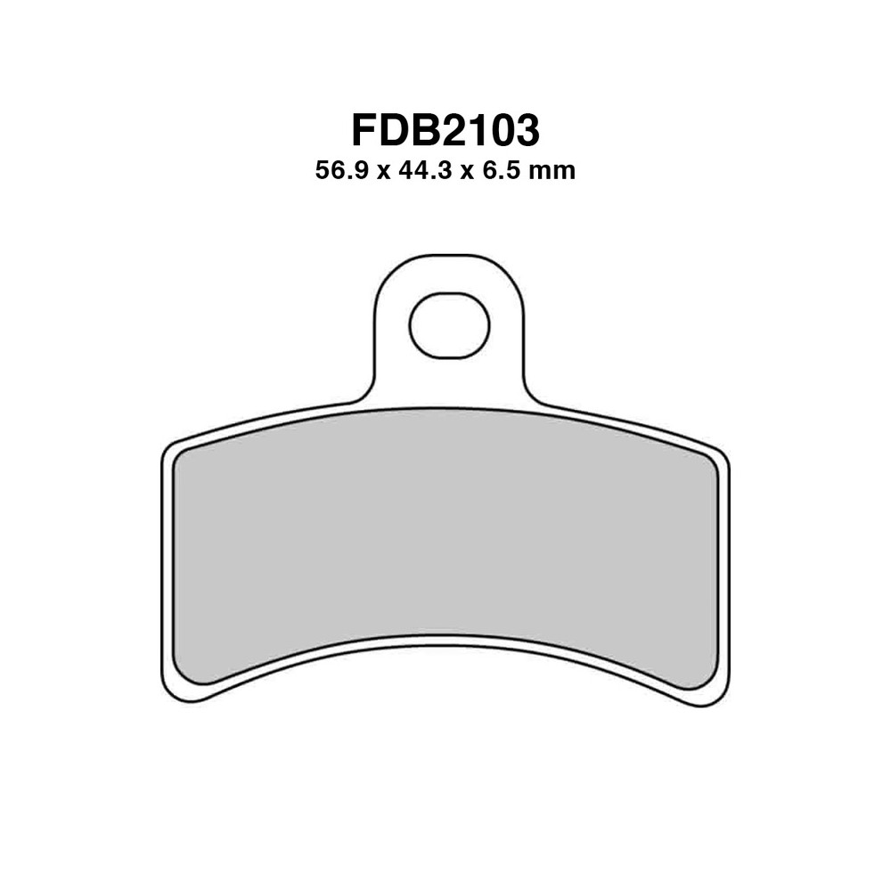 Ferodo Brake Pads FDB2103P - FDB2103P