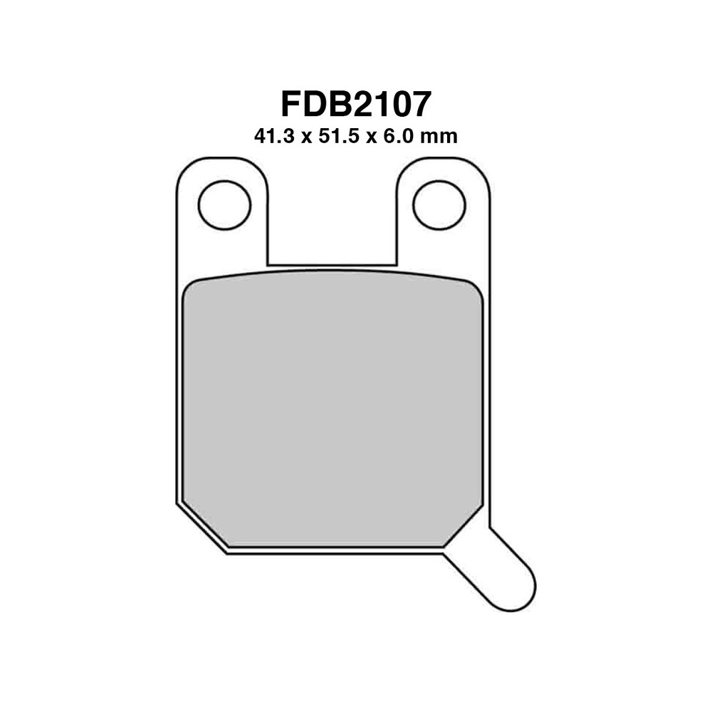 Ferodo Brake Pads FDB2107P - FDB2107P