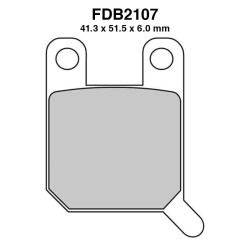 Pastiglie Ferodo FDB2107P per APRILIA Climber 280 92-93 e altri modelli Pastillas de freno Ferodo
