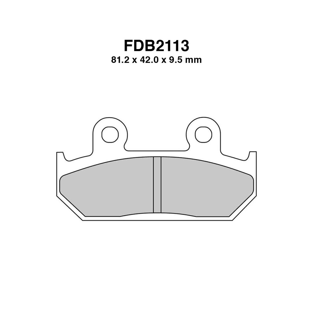 Ferodo Brake Pads FDB2113P - FDB2113P