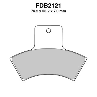 Ferodo Brake Pads FDB2121SG for POLARIS Trail Blazer 250 99-04 and other model Brake Pads Ferodo