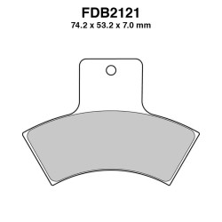 Ferodo Brake Pads FDB2121SG for POLARIS Trail Blazer 250 99-04 and other model Brake Pads Ferodo
