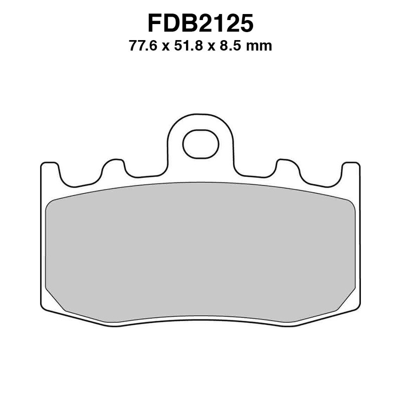 Ferodo Brake Pads FDB2125EFP for BMW R850 RT 850 02-03 and other model Brake Pads Ferodo