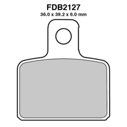 Pastiglie Ferodo FDB2127SG per BETA Minitrial 50 09-12 e altri modelli Pastiglie Freno Ferodo