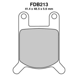 Pastiglie Ferodo FDB213P per BENELLI 254 79 e altri modelli Bremsbeläge Ferodo