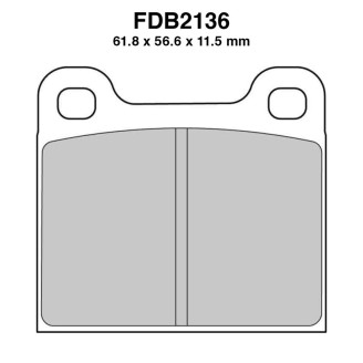 Ferodo Brake Pads FDB2136SG Brake Pads Ferodo