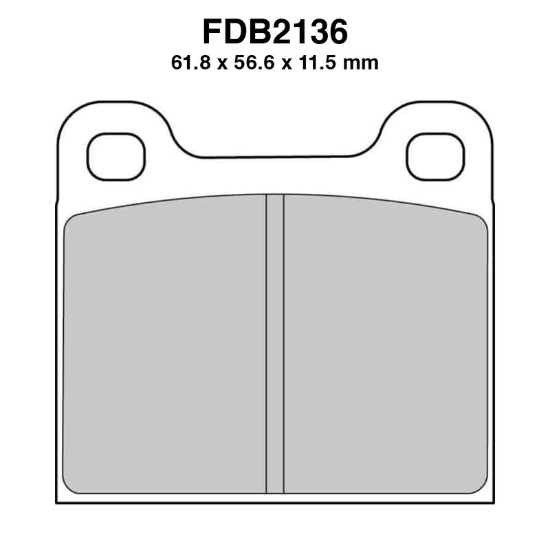 Ferodo Brake Pads FDB2136SG Brake Pads Ferodo