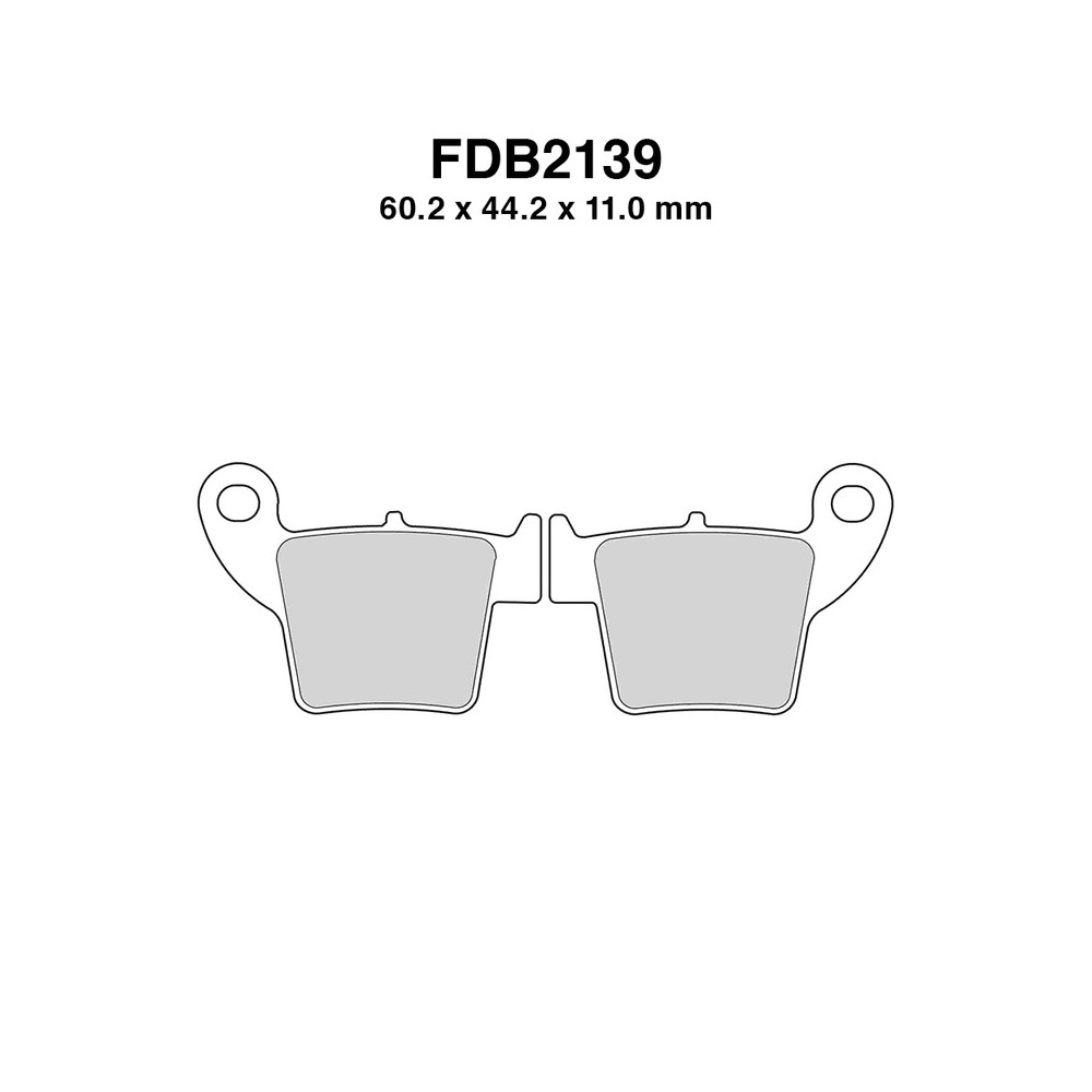 Ferodo Brake Pads FDB2139SG for APRILIA MXV 450 08 and other model Brake Pads Ferodo