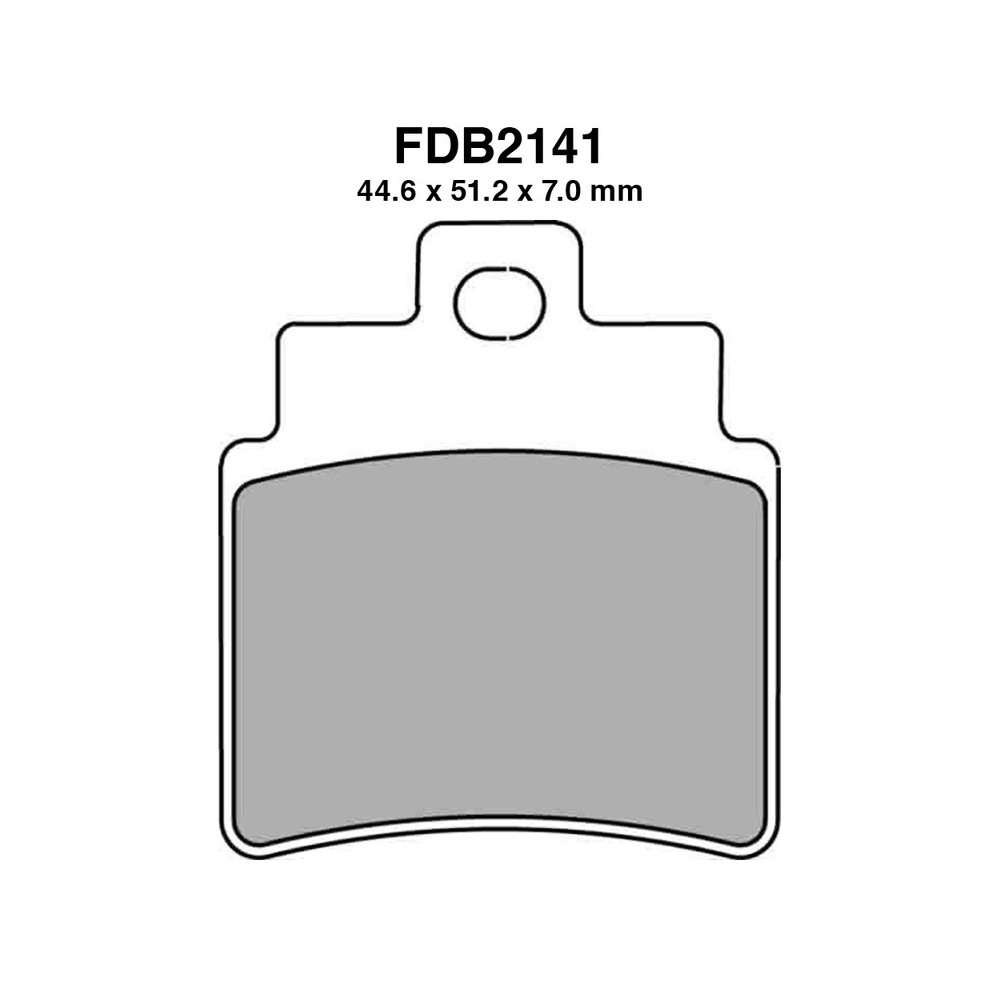 Ferodo Brake Pads FDB2141EF4PZ X Pack - FDB2141EF