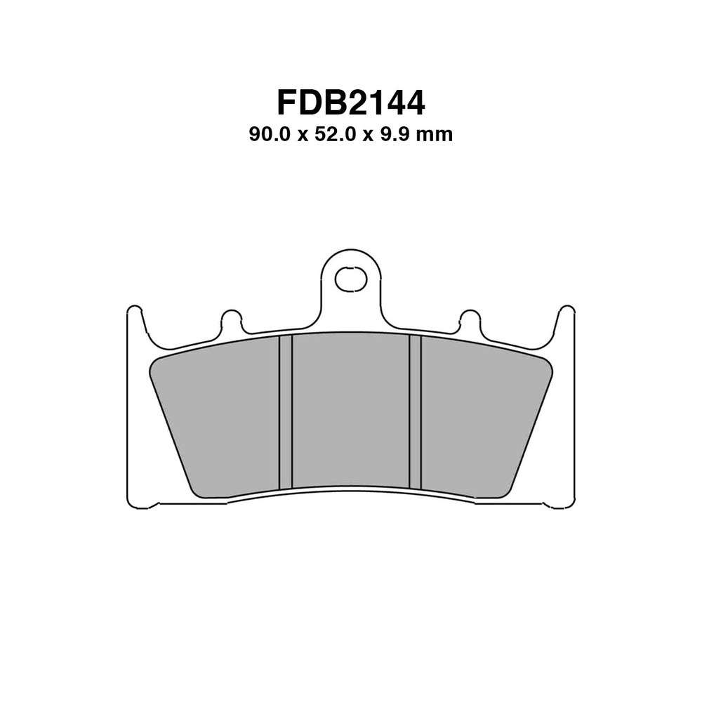 Ferodo Brake Pads FDB2144P - FDB2144P
