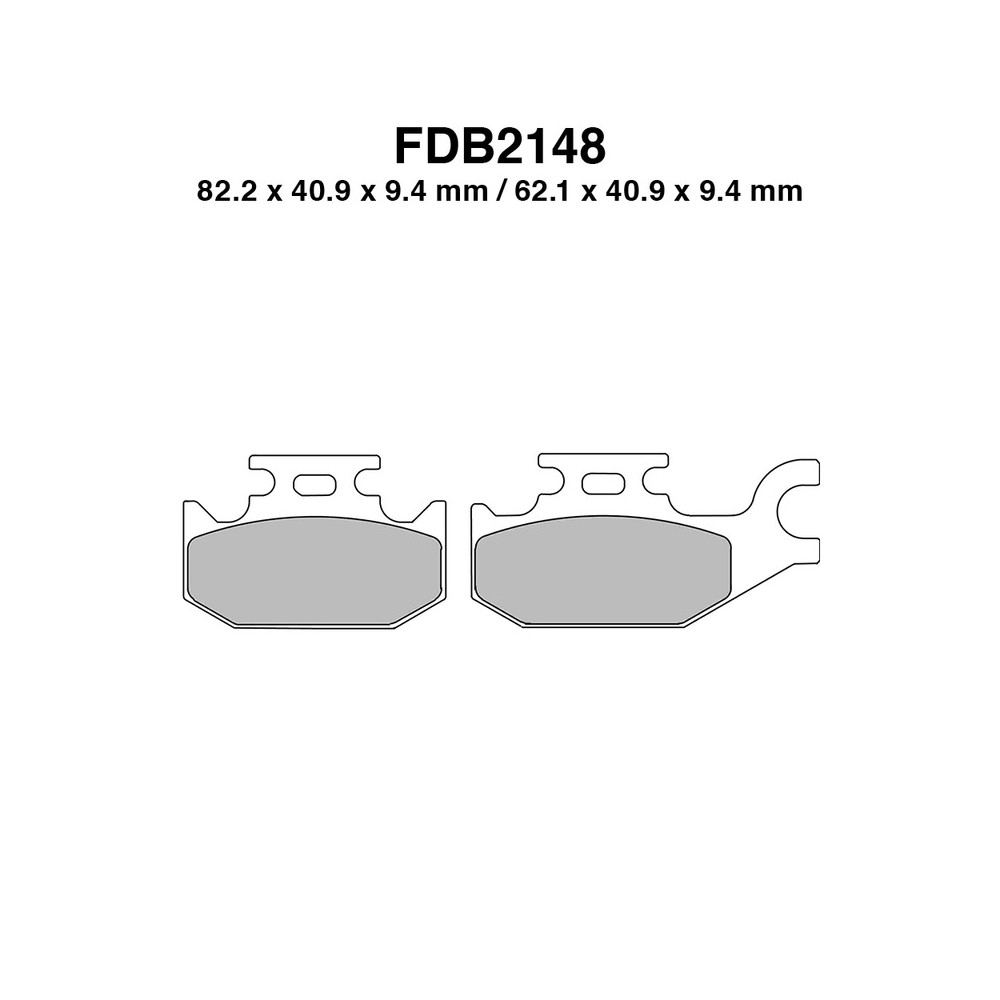 Ferodo Brake Pads FDB2148SG - FDB2148SG