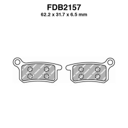 Pastiglie Ferodo FDB2157SG per HUSQVARNA : CR 65 10-13 e altri modelli Pastiglie Freno Ferodo