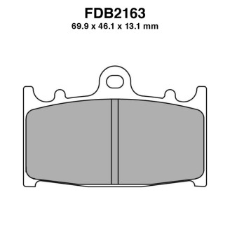 Ferodo Brake Pads FDB2163ST for SUZUKI : VL Intruder K 00 02-03 VL Intruder C 00 05-09 Brake Pads Ferodo